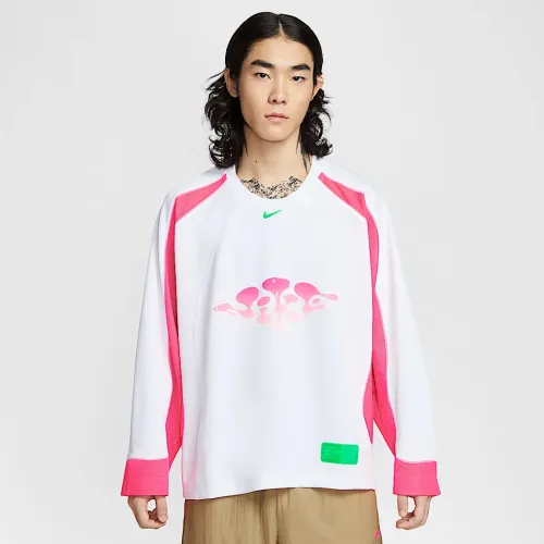 Nike Project F.R.O.G. мужские Long-Sleeve Jelly Jersey Top цвет белый
