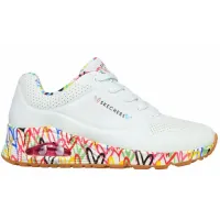 Кросівки Жіночі Skechers UNO LOVING LOVE (155506-WHT )