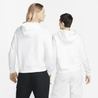 Nike Sportswear Club Fleece женская Pullover Толстовка с капюшоном цвет белый