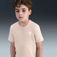 Nike Little детские Kobe футболка цвет коричневый