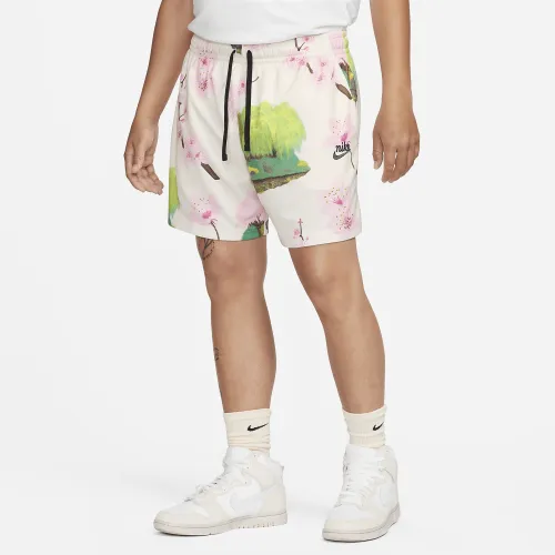 Nike Club чоловічі Mesh Cherry Blossom шорти колір білий