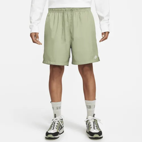Nike Club мужские Woven Flow шорты цвет зеленый