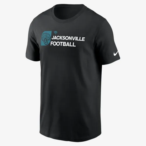 Jacksonville Jaguars Team Outline Essential футболка чоловічі Nike NFL футболка колір чорний