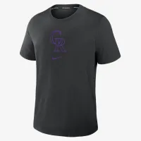 Colorado Rockies Authentic Collection Early Work чоловічі Nike Dri-FIT MLB футболка колір чорний