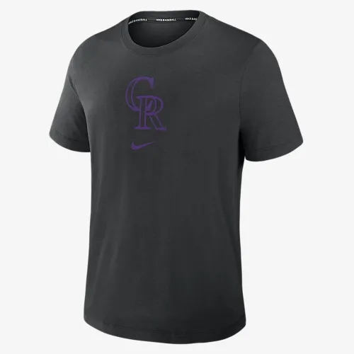 Colorado Rockies Authentic Collection Early Work чоловічі Nike Dri-FIT MLB футболка колір чорний