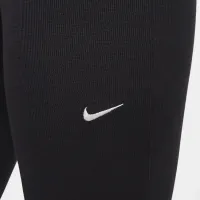 Nike Sportswear Chill Knit женская Tight Mini-Rib Flaцвет красный лосины цвет черный