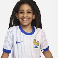 FFF (мужские Team) 2024/25 Stadium Away Big детские Nike Dri-FIT Soccer Replica Jersey цвет белый