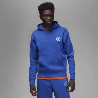 Nike Jordan Flight MVP чоловічі Fleece Pullover Толстовка з капюшоном блакитний