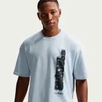 Nike мужские Short-Sleeve Running футболка синий