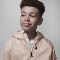 Nike Jordan Big детские Lightweight Fleece-Lined Куртка цвет коричневый