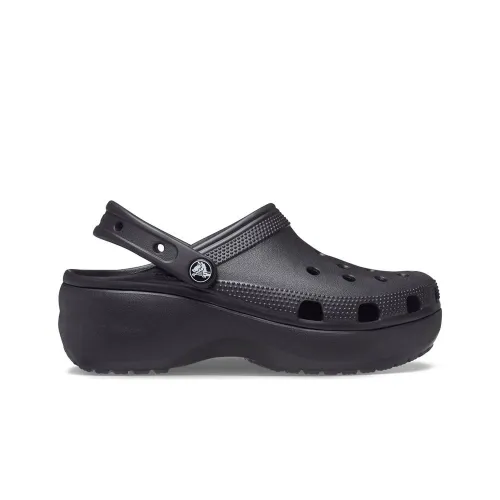 Шлёпанцы Crocs Classic Platform Clog 206750-001 - Черные