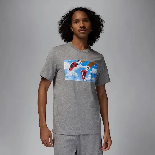 Nike Jordan Flight Essentials чоловічі футболка колір сірий