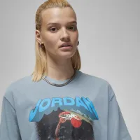 Nike Jordan (Her)itage жіноча Graphic футболка блакитний