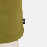 Nike Sportswear Premium Essentials мужские футболка цвет зеленый