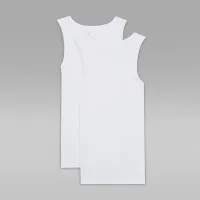 Nike Jordan Flight Base Big дитячі Tank Top (2 пари) колір білий