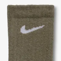 Nike Dri-FIT Performance Basics Big дитячі Crew шкарпетки (6 пар) колір білий