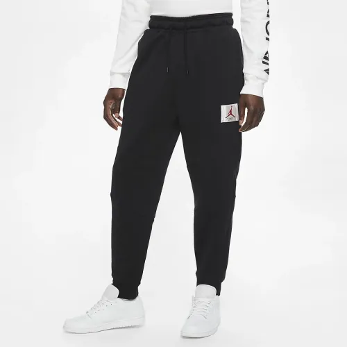 Nike Jordan Flight чоловічі Fleece Pants колір чорний