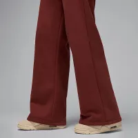 Nike Jordan Flight Fleece женская Open-Hem Pants цвет коричневый