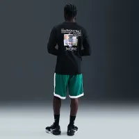 Nike чоловічі баскетбольні Long-Sleeve футболка колір чорний