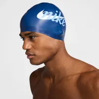 Nike Swim Силиконовый Cap синий