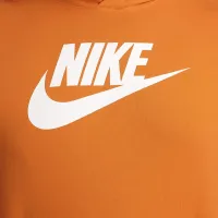 Nike Sportswear Club Fleece мужские Graphic Pullover Толстовка с капюшоном Orange