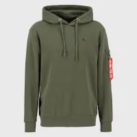 Кофта/футболка Alpha Industries Xfit Hoody 158321257 - зелена