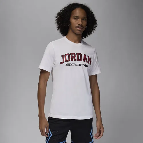 Nike Jordan Sport мужские Dri-FIT футболка цвет белый