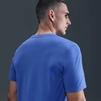 Nike мужские Dri-FIT тренировочные футболка синий