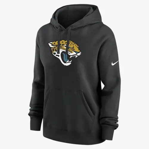 Jacksonville Jaguars Club женская Nike NFL Pullover Толстовка с капюшоном цвет черный