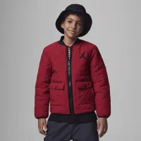 Nike Jordan Quilted Liner Куртка Big Kids Куртка Red