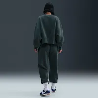Nike Sportswear Phoenix Fleece жіноча З високою талією оверсайз Sweatpants колір зелений