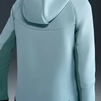 Nike Sportswear Tech Fleece Big детские Full-Zip Толстовка с капюшоном цвет серый