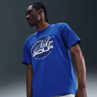 Nike чоловічі для гольфу футболка блакитний