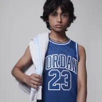 Nike Jordan Big детские 23 Jersey синий
