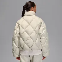 Nike Jordan Brooklyn женская Quilted Puffer Куртка цвет коричневый