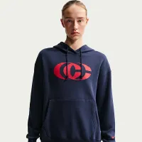 Caitlin Clark Nike баскетбольні Phoenix Fleece Pullover Толстовка з капюшоном блакитний