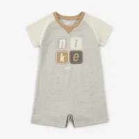 Nike Baby (12-24M) Short Sleeve Romper Grey