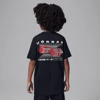 Nike Jordan Big детские Air Jordan 11 23 Grid футболка цвет черный