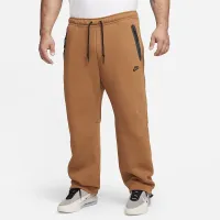 Nike Sportswear Tech Fleece чоловічі Open-Hem Sweatpants колір коричневий
