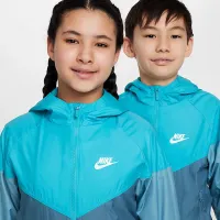 Nike Sportswear Windrunner Big дитячі Hooded Repel Куртка колір зелений