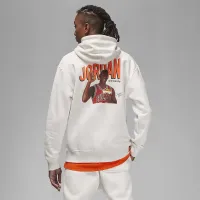 Nike Jordan Flight MVP чоловічі Fleece Pullover Толстовка з капюшоном колір сірий