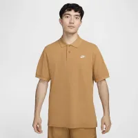 Nike Club чоловічі Short-Sleeve Polo колір коричневий