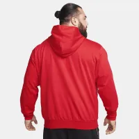 Nike Dri-FIT Standard Issue чоловічі Pullover баскетбольні Толстовка з капюшоном колір червоний