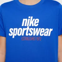 Nike Sportswear Big дитячі футболка блакитний