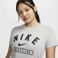 Nike жіноча Wrestling футболка колір сірий