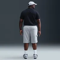 Nike Club мужские Fleece Cargo шорты цвет серый