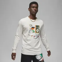 Nike Jordan Artist Series by Jacob Rochester мужские Long-Sleeve футболка цвет коричневый