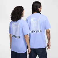 Nike SB Max90 Skate футболка блакитний