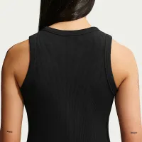 Nike Sportswear жіноча Tight Ribbed Tank Top колір чорний