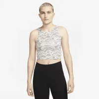 Nike Yoga Dri-FIT Luxe женская Tank Top цвет коричневый
